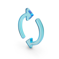 Auto Sync Symbol Glass PNG & PSD Images