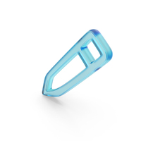 Pencil Symbol Glass PNG & PSD Images
