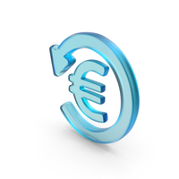 Restore Purchase Euro Symbol Glass PNG & PSD Images
