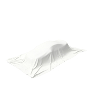 Sports Car Covered With White Cloth PNG & PSD Images