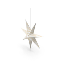 Christmas White Star With Small Stars PNG & PSD Images