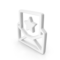 White Important Email Symbol PNG & PSD Images