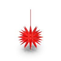 Star Lamp Red PNG & PSD Images