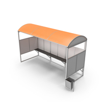 Bus Stop Orange PNG & PSD Images