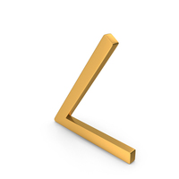 Mathematical Angles Icon Gold PNG & PSD Images