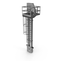 Grain Elevator Metal Construction PNG & PSD Images
