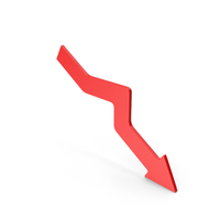 Red Down Arrow PNG & PSD Images