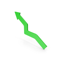 Green Growth Arrow PNG & PSD Images