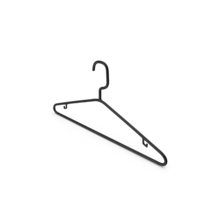 Black Plastic Tubular Hanger PNG & PSD Images