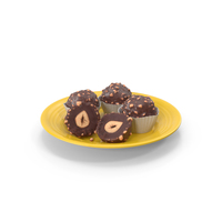 Chocolate Hazelnut Truffle PNG & PSD Images