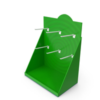 Plastic Counter Top Display Green PNG & PSD Images