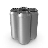 Plastic Rings Holder for 4 Beer Cans PNG & PSD Images