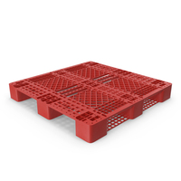 Red Plastic Pallet PNG & PSD Images