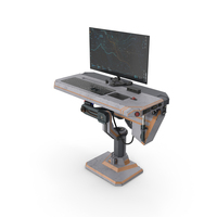 Sci Fi Computer PNG & PSD Images