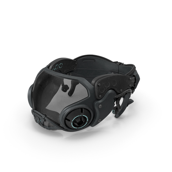Sci fi Mask Used PNG & PSD Images