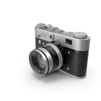 Soviet Vintage Film Camera FED-3 PNG & PSD Images