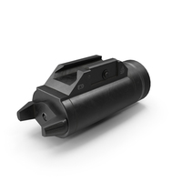 Underbarrel Flashlight Game Weapon Attachment PNG & PSD Images