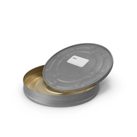 Vintage Movie Negative Film Reel Case PNG & PSD Images