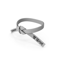 White Waist Taekwondo Belt Obi PNG & PSD Images