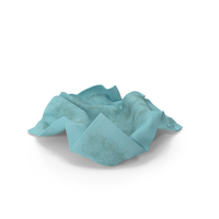 Worn Napkins Blue PNG & PSD Images