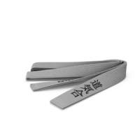 White Aikido Belt Obi PNG & PSD Images