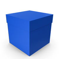 Plastic Box Blue PNG & PSD Images