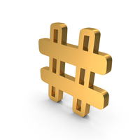 Hashtag Symbol PNG & PSD Images