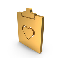 Heart Medical Report Icon PNG & PSD Images