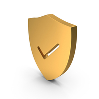 Shield With Tick Mark Icon PNG & PSD Images