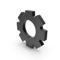 Gear Center Circle Frame Icon PNG & PSD Images