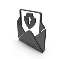 Secure Mail Web Icon PNG & PSD Images