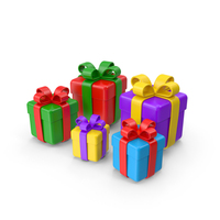 Gift Boxes PNG & PSD Images