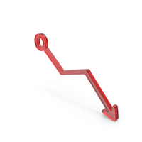 Stock Loss Arrow Symbol PNG & PSD Images