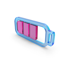 Battery Charge 75% Three Bars Symbol PNG & PSD Images