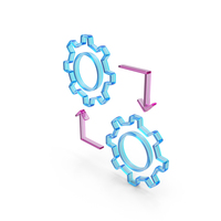 Gear Managed Refresh Web Icon PNG & PSD Images