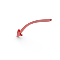Loss Arrow Directional Icon PNG & PSD Images