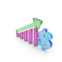 Market Dollar Profit Arrow Growth PNG & PSD Images