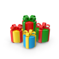 Gift Boxes PNG & PSD Images