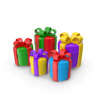 Gift Boxes PNG & PSD Images