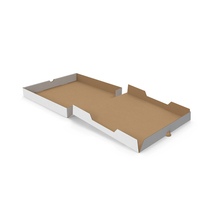Pizza Box Full Opened White PNG & PSD Images