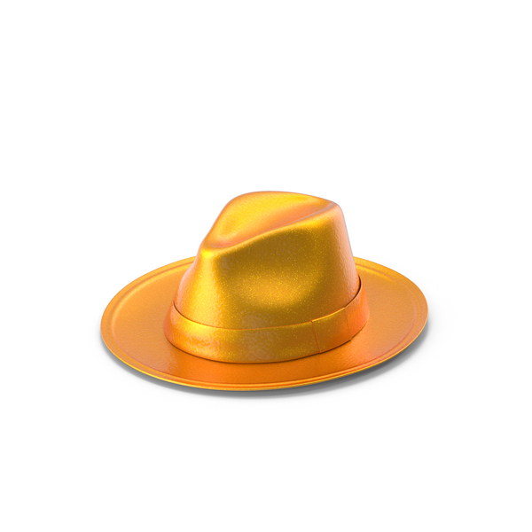 Panama Hat Golden PNG & PSD Images