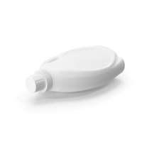 Detergent Bottle On A Side PNG & PSD Images