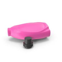 Open Detergent Bottle On Side PNG & PSD Images