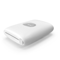White Fujifilm Instax Mini Link 2 SE Smartphone Printer PNG & PSD Images