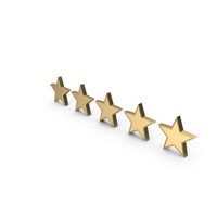 5 Stars Rating Symbol PNG & PSD Images