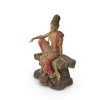 Guanyin Of The Southern Sea Statue PNG & PSD Images