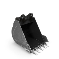 Heavy Duty Excavator Bucket PNG & PSD Images