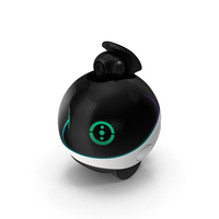 Green Home Companion Robot PNG & PSD Images