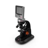 LCD Deluxe Digital Microscope PNG & PSD Images