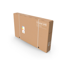43 Inch TV Removal Cardboard Moving Box PNG & PSD Images